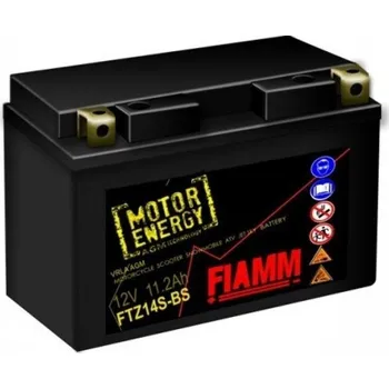 Autobaterie Motobaterie Fiamm MotorEnergy AGM 12V, 11.2Ah, FTZ14S-12B