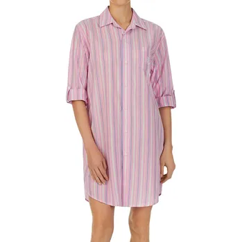 Dámská noční košile Ralph Lauren dlouhá košile ILN32237 - Vícebarevné / M