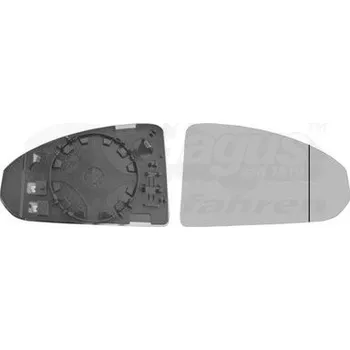 Autosklo Sklo do zrcátka, vnější zrcátko VAN WEZEL 0387838