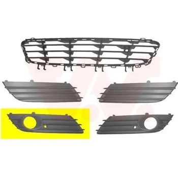 Nárazník Větrací mřížka, nárazník VAN WEZEL 3745594