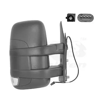 Auto zrcátko Vnější zpětné zrcátko VAN WEZEL 2815802