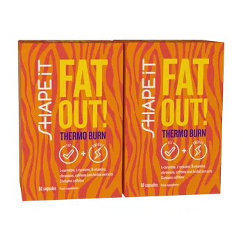 Spalovač tuku Fat Out! Thermo Burn kapsle 1+1 ZDARMA