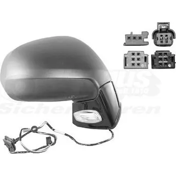 Auto zrcátko Vnější zpětné zrcátko VAN WEZEL 0972818