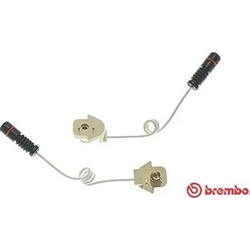 Brzdová destička Výstražný kontakt, opotřebení obložení BREMBO A 00 355