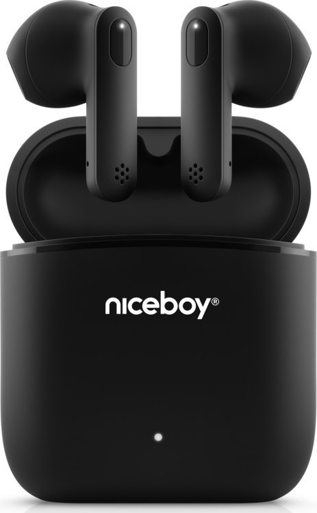 Bezdrátová sluchátka Niceboy Hive Beans černá