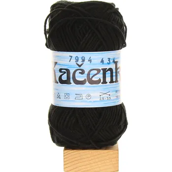 Příze Niťárna Česká Třebová Kačenka hnědočerná 7994