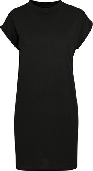 Build Your Brand Dámské šaty BY101 Black 3XL