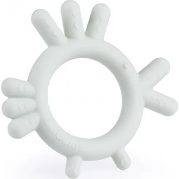 GiliGums Dětské silikonové kousátko Chicken Teether, 3m+, sv. mátová, 1 ks