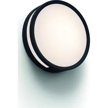 Nástěnné svítidlo Lutec 6382201012 LED venkovní stropní/nástěnné svítidlo Rola , 13W , 800lm , 3000K , IP54 , Černá d-LT6382201012, teplá bílá