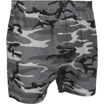Pánská móda MILTEC Trenýrky volné žerzejové BOXER Shorts Mil-Tec® Dark Camo Velikost: S