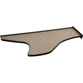 Polička dlouhá kožená pro DAF XG od 2022, béžová barva