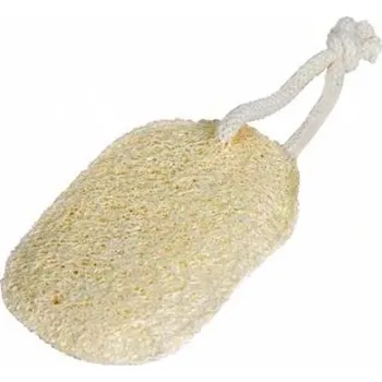 Lufová žínka s provázkem - oválná 13x9cm Caribbean Sun