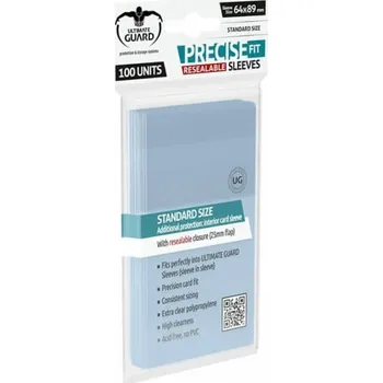 Příslušenství k deskovým hrám Obaly na karty Ultimate Guard Precise-Fit - Resealable 100 ks