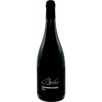 Víno Rulandské Modré 2020 Bočko 0,75l 14%
