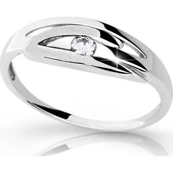 Prsten Cutie Jewellery dlr171410xl2 Prsten z bílého zlata se zirkonem model 1714 vel. 59 – zlatý šperk ryzosti 585/1000 v Dárkovém balení s Certifikátem GLRWB-59-25581