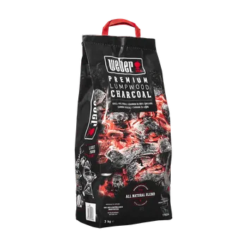 Weber Dřevěné uhlí Premium Lumpwood, 3 kg, 17824
