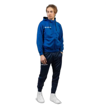 tepláková souprava givova KING 4 SEASONS modrá/tmavě modrá 0204 L