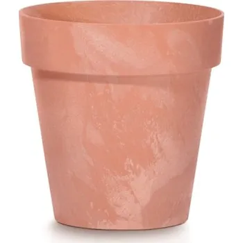 Květináč PROSPERPLAST Květináč - CUBE Beton Effect Průměr: 11 cm, Barva: terakotová