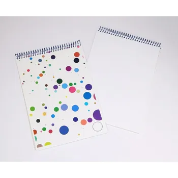 Blok papírny Brno Blok poznámkový A5 čistý hor. spirála 50l /15050/2/ 306583