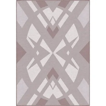 Koberec Designový kusový koberec Center od Jindřicha Lípy, 140x200, béžová, chodba / předsíň, GDmats - 1 rok na vrácení + DOPRAVA ZDARMA k Vám i zpět