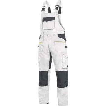 montérky STRETCH CXS kalhoty s laclem - bílá - 50/182