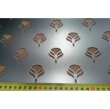 Plech Děrovaný ocelový plech DC01 - DC05 - SO / 32.00 / 80.00 / 1.00 x 1000 x 2000