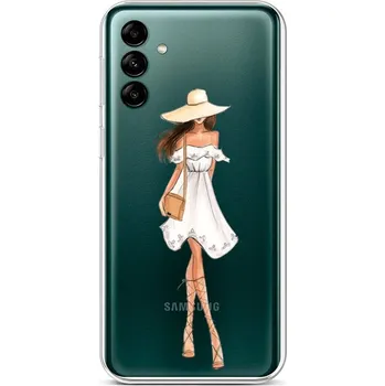 Pouzdro na mobilní telefon Kryt Samsung A13 5G Lady 5 (obal neboli pouzdro na Samsung A13 5G)