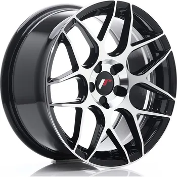 Alu kolo Japan Racing JR18 17x8 ET35 5H BLANK, Black Machined