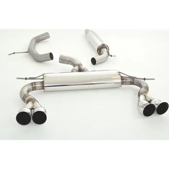 76mm Výfukový systém- Duplex Seat Leon 1P FR/Cupra/R - s certifikátem ECE (992714A-X3-X)