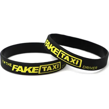 Náramek Fake Taxi silikonový náramek (Černý)
