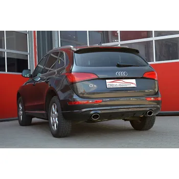 76mm Výfukový systém- Duplex Audi Q5 8R Quattro - s certifikátem ECE (991049-X3-X)