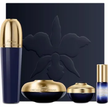 Masážní přístroj Guerlain GUERLAIN SET (ORCHIDEE IMPERIALE LOTION 30ML + KONCENTRÁT 5ML + KRÉM 15ML + KONCENTRÁT OČNÍ KRÉM 7ML)