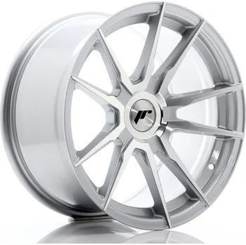 Alu kolo Japan Racing JR21 17x9 ET25-35 BLANK, Silver Machined
