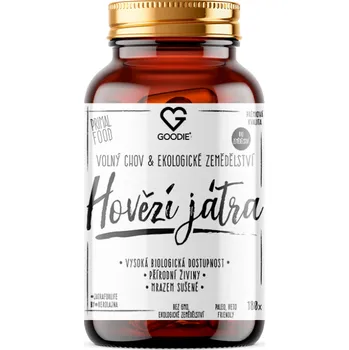 Goodie Hovězí játra BIO 180 cps.