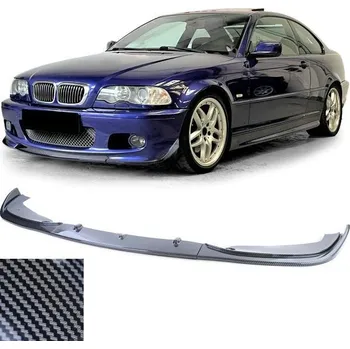 Tuning Spoiler lip předního nárazníku carbon pro . BMW E46 Coupe/ cabrio