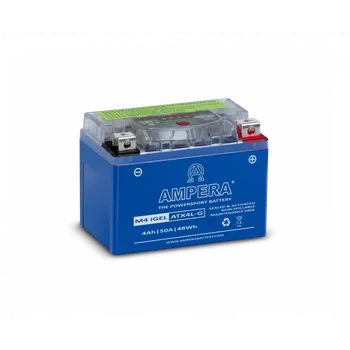 Motobaterie Motobaterie AMPERA GEL 12V 4Ah 50A, YTX4L-BS