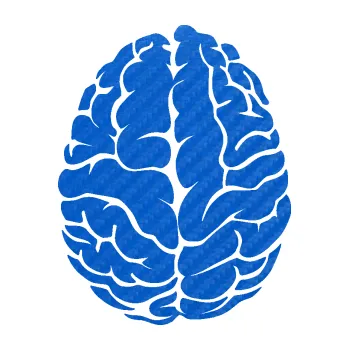 Samolepící dekorace SAMOLEPKA Mozek 001 levá (57 - 3D karbon modrý) NA AUTO, NÁLEPKA, FÓLIE, POLEP, TUNING, VLASTNÍ TEXT, TISK, AUTOSAMOLEPKY.cz, POLEPY, OBRÁZEK, LOGO, SAMOLEPKY