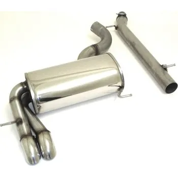 Tlumič výfuku 70mm Sportovní tlumič výfuku VW Golf VI - s certifikátem ECE (861446A-X)