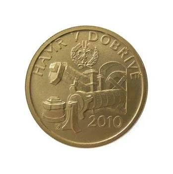 2010 - Zlatá mince Kulturní památka hamr v Dobřívě, Proof