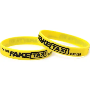 Náramek Fake Taxi silikonový náramek (Žltý)