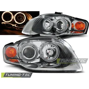 Přední světlomet PŘEDNÍ SVĚTLA ANGEL EYES CHROM pro AUDI A4 B7 11.04-03.08