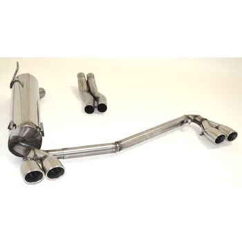 Tlumič výfuku Duplex sportovní tlumič výfuku Opel Omega B - s certifikátem ECE (971143D-x)