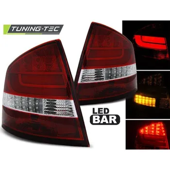 Zadní světlomet LED BAR ZADNÍ SVĚTLA ČERVENÁ BÍLÁ pro SKODA OCTAVIA II SEDAN 04-12