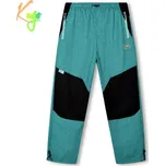 Pánské sportovní kalhoty - KUGO FK8611, tyrkysová Barva: Tyrkysová, Velikost: L