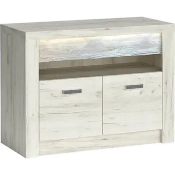 Televizní stolek INDIANAPOLIS k | TV stolek I-10 | kraft bílý