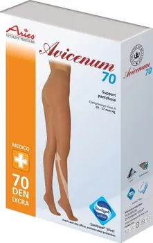 Dámské ponožky Avicenum 70 Podpůrné podkolenky tělové světlé velikost 23-25