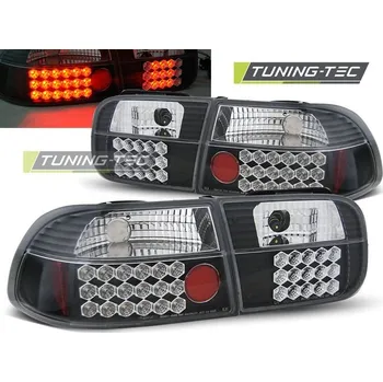 Zadní světlomet LED ZADNÍ SVĚTLA HONDA CIVIC 09.91-08.95 3D ČERNÁ LED
