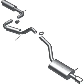 Výfuk pro motocykl Cat Back výfuk Magnaflow pro Volkswagen Jetta 2.5L Mk5 2005-