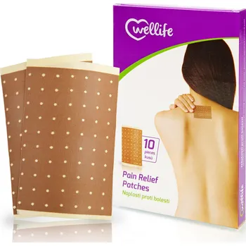 Náplast Wellife Náplasti proti bolesti 11 x 7 cm 10 ks