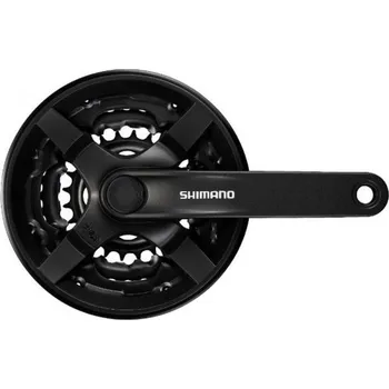 Klika na kolo kliky Shimano FC-TY301 48/38/28 černé 175mm s krytem